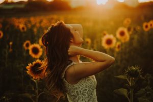 Woman in Spring Equinox
